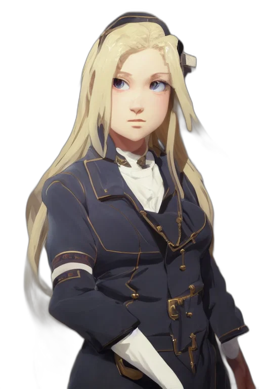 staff, crown, face, jacket transparent PNG cut-out