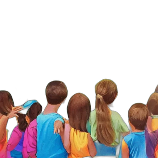 hair, concept art, photorealistic, cartoon transparent PNG cut-out