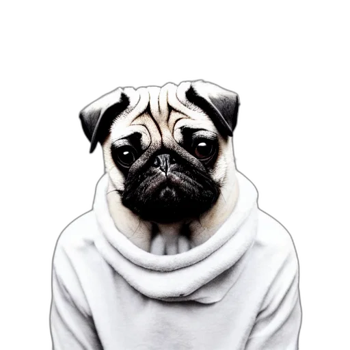 animal, face, creature, jacket transparent PNG cut-out