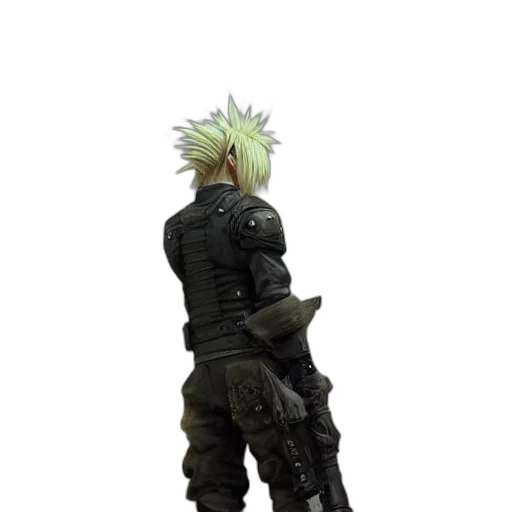 weapon, staff, jacket, creature transparent PNG cut-out