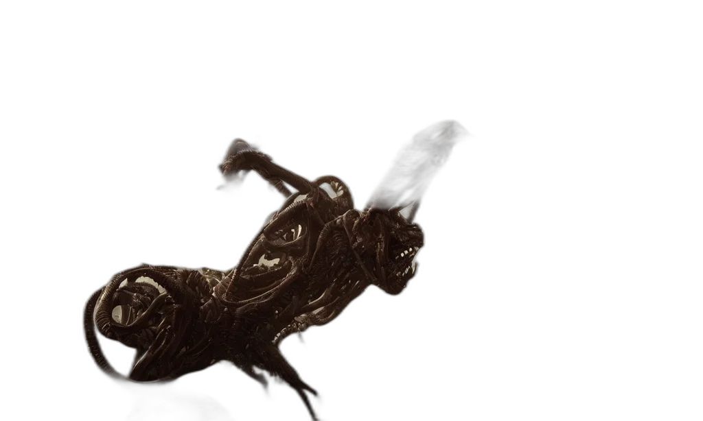 dragon, hair, creature, animal transparent PNG cut-out
