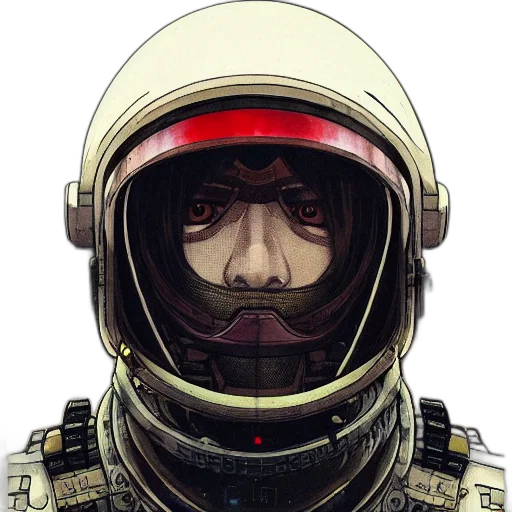 face, mask, robot, concept art transparent PNG cut-out