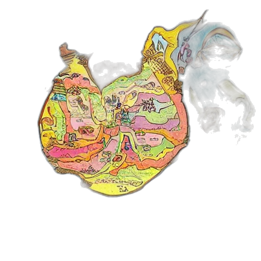 mask, dragon, jewelry, creature transparent PNG cut-out