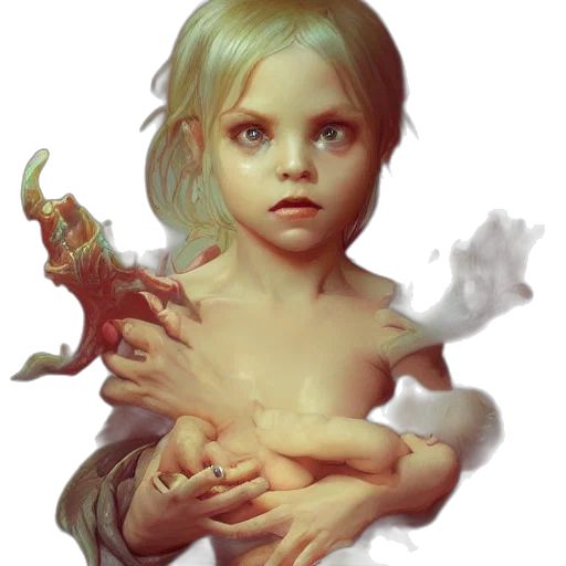 creature, dragon, face, concept art transparent PNG cut-out