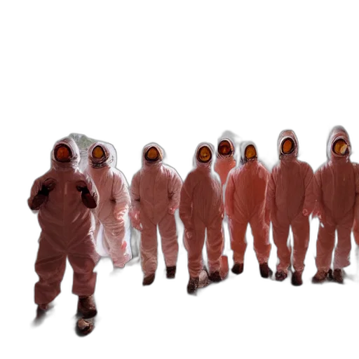 staff, jacket, mask, concept art transparent PNG cut-out