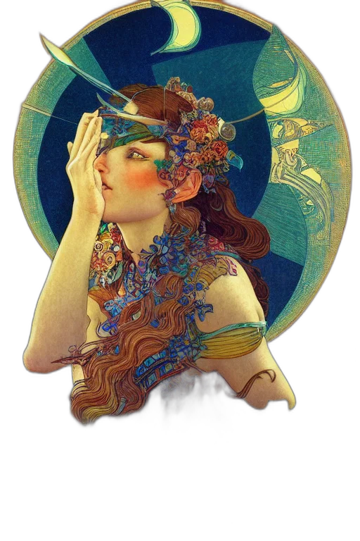 jewelry, mask, crown, face transparent PNG cut-out