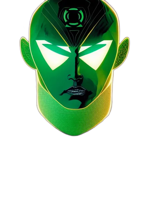 mask, face, comic book art, concept art transparent PNG cut-out