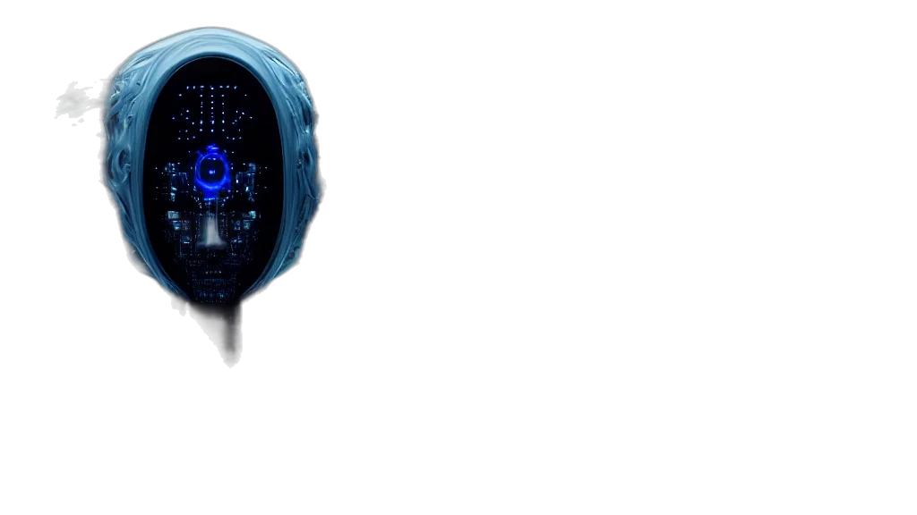 robot, mask, jewelry, face transparent PNG cut-out