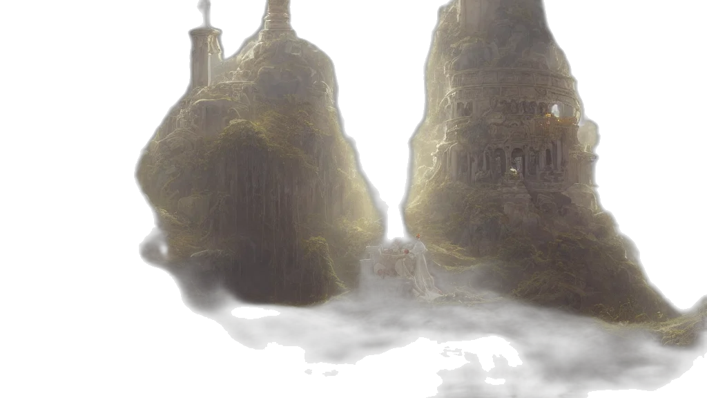 bottle, crown, dress, mask transparent PNG cut-out