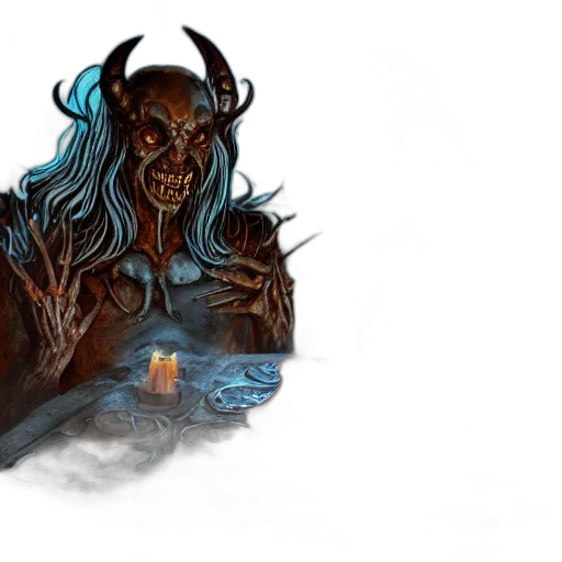 concept art, fantasy art, pixel art, dark transparent PNG cut-out
