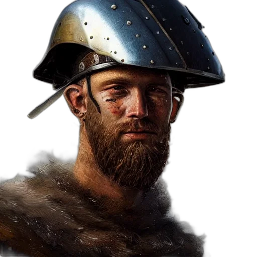 face, sword, hat, staff transparent PNG cut-out