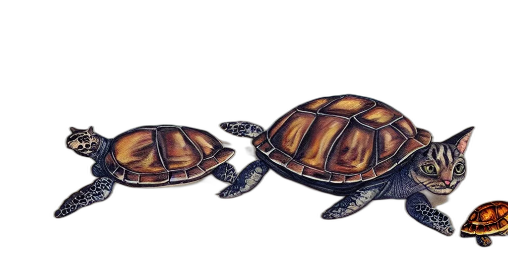 watercolor, photorealistic, concept art, 3d render transparent PNG cut-out