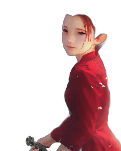 dress, robot, face, jacket transparent PNG cut-out