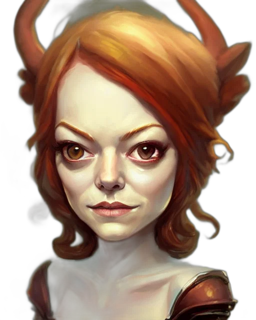 face, staff, mask, fantasy art transparent PNG cut-out