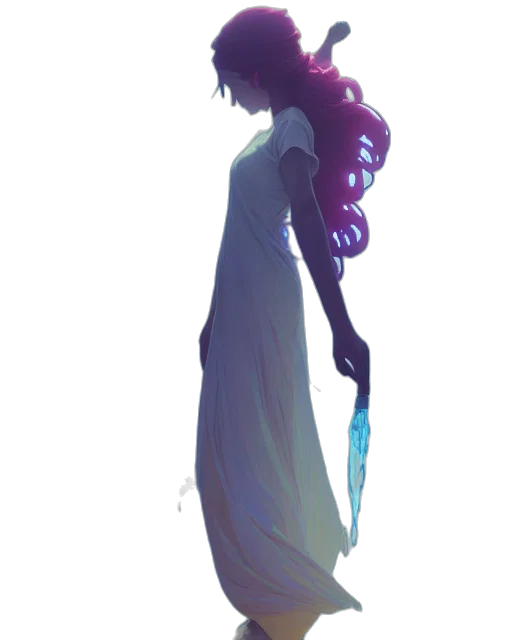 dress, staff, sword, crown transparent PNG cut-out