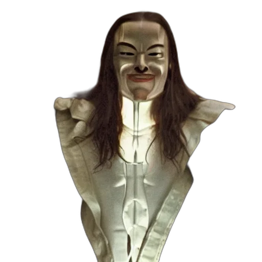 mask, robot, face, staff transparent PNG cut-out