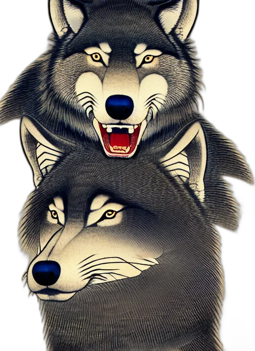 animal, cartoon, concept art, photorealistic transparent PNG cut-out