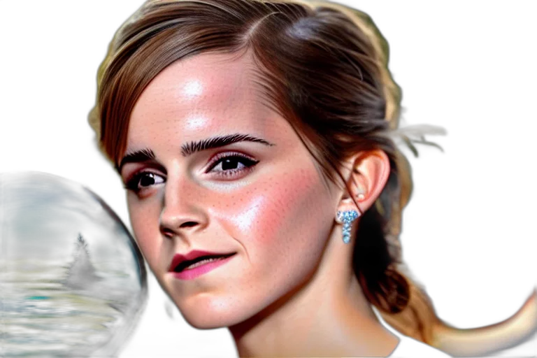 face, jewelry, hair, mask transparent PNG cut-out