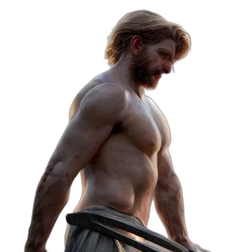 sword, weapon, staff, hair transparent PNG cut-out