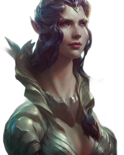 dragon, face, staff, crown transparent PNG cut-out