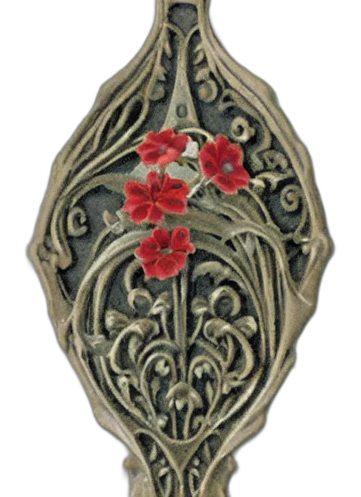 jewelry, crown, flower, staff transparent PNG cut-out