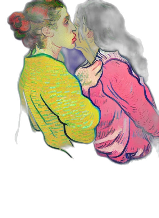 jacket, mask, watercolor, vaporwave transparent PNG cut-out