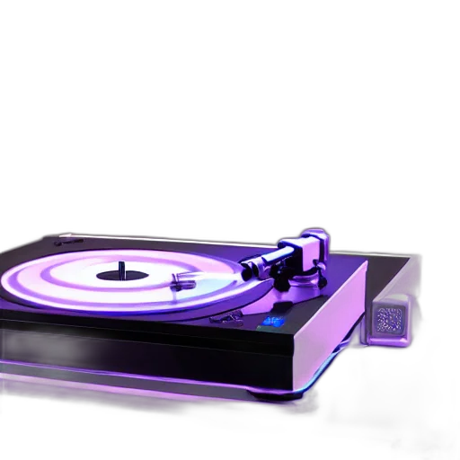 3d render, vaporwave, render, turntable transparent PNG cut-out