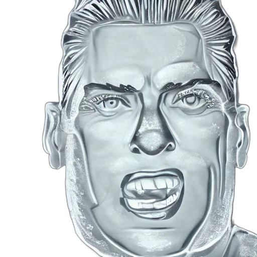 face, mask, jacket, creature transparent PNG cut-out