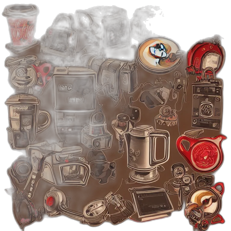 robot, food, mask, jewelry transparent PNG cut-out