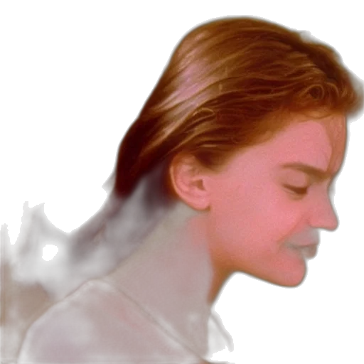 face, hair, mask, creature transparent PNG cut-out