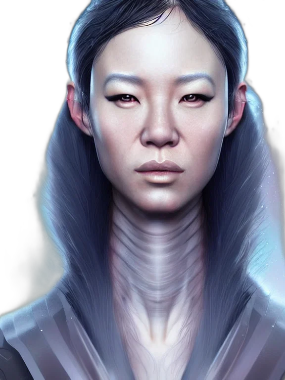 face, creature, concept art, fantasy art transparent PNG cut-out