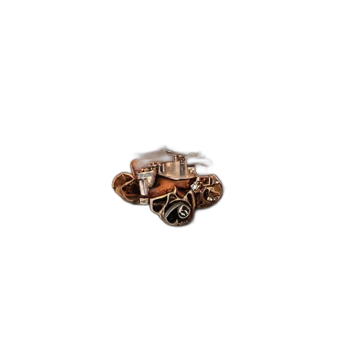 jewelry, crown, 3d render, earth tones transparent PNG cut-out