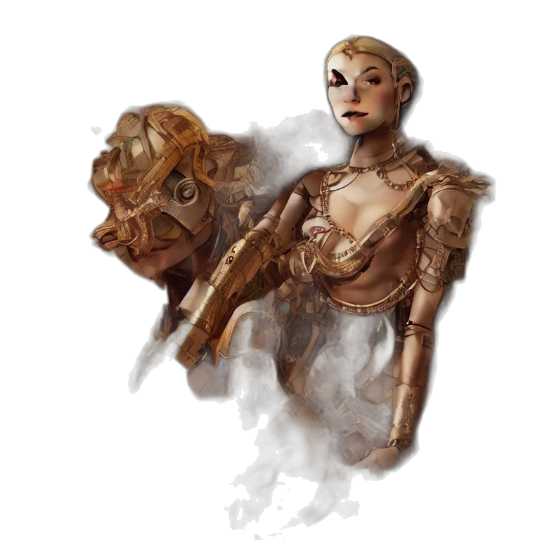 mask, robot, face, creature transparent PNG cut-out