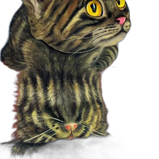 animal, creature, staff, photorealistic transparent PNG cut-out
