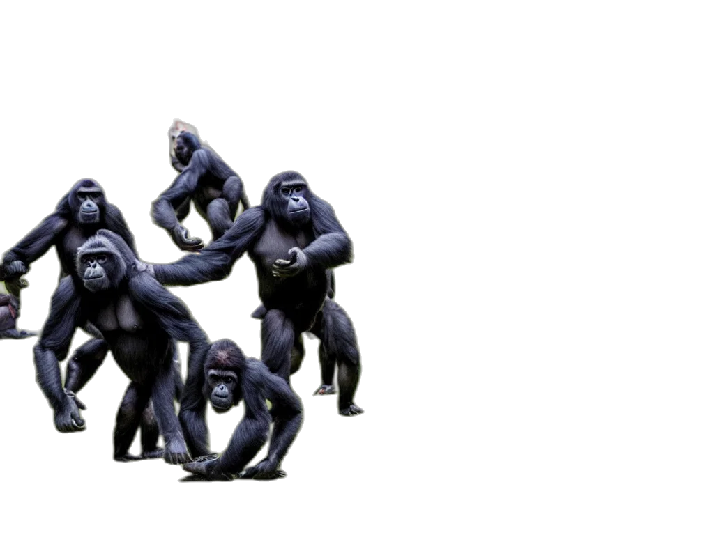 animal, creature, concept art, 3d render transparent PNG cut-out