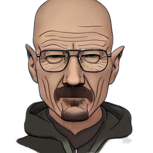face, mask, jacket, staff transparent PNG cut-out