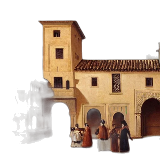 building, 3d render, concept art, photorealistic transparent PNG cut-out