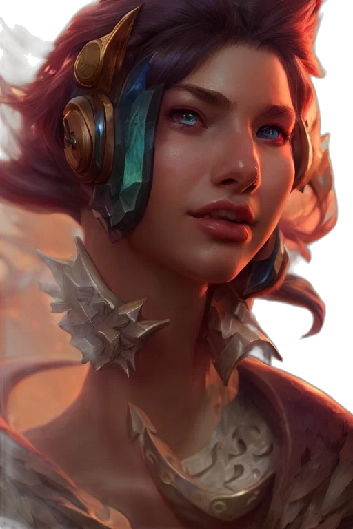 face, crown, weapon, jewelry transparent PNG cut-out