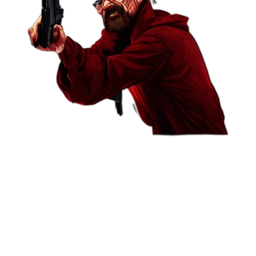 weapon, staff, jacket, animal transparent PNG cut-out