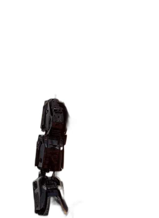 robot, shoes, staff, bottle transparent PNG cut-out
