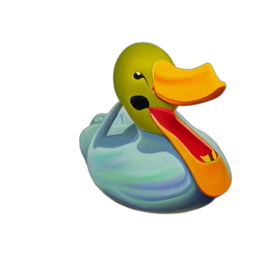 animal, hat, creature, 3d render transparent PNG cut-out