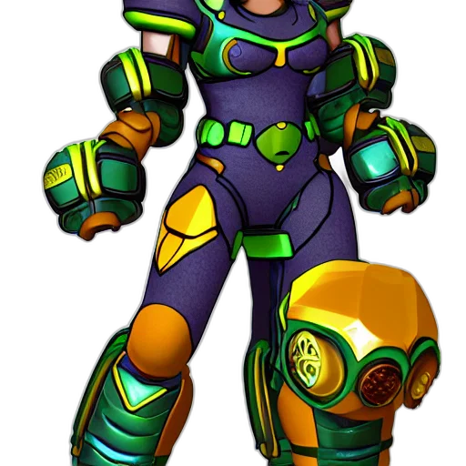 robot, weapon, concept art, 3d render transparent PNG cut-out