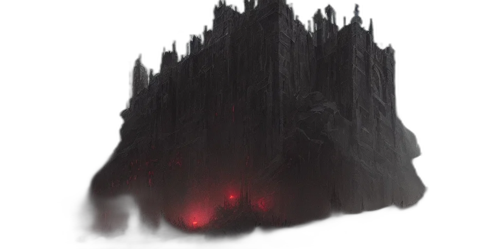 crown, sword, building, dragon transparent PNG cut-out