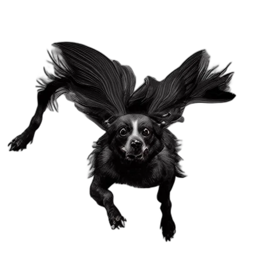animal, hair, creature, dragon transparent PNG cut-out