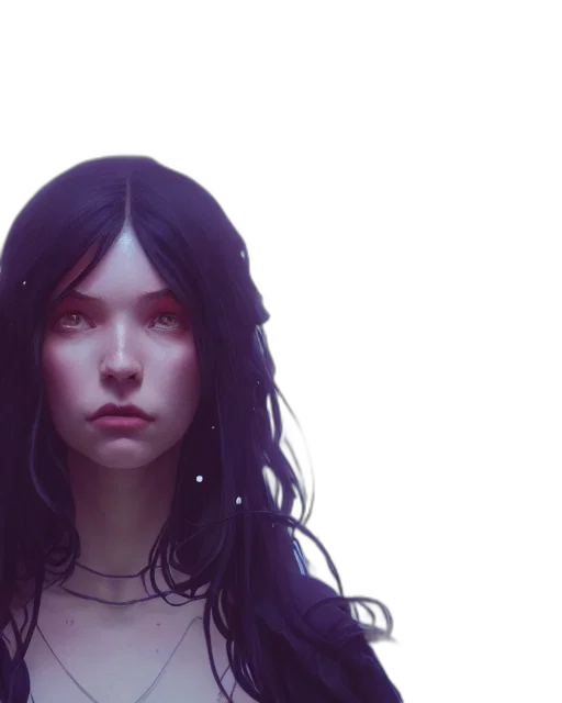face, concept art, fantasy art, photorealistic transparent PNG cut-out