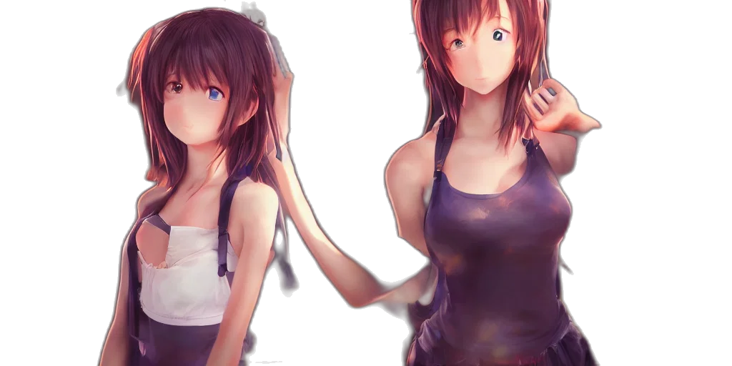 weapon, dress, sword, anime transparent PNG cut-out