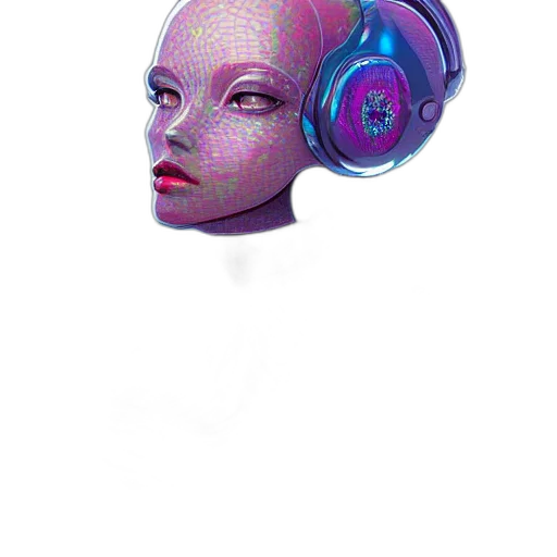 mask, robot, face, creature transparent PNG cut-out