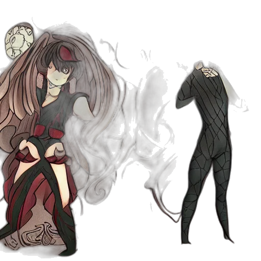 mask, concept art, fantasy art, anime transparent PNG cut-out