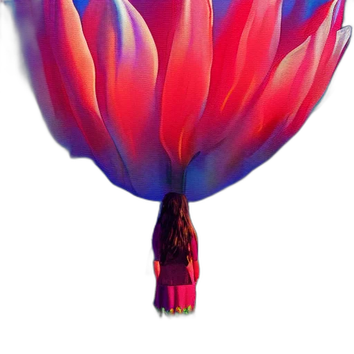 flower, umbrella, crown, dress transparent PNG cut-out