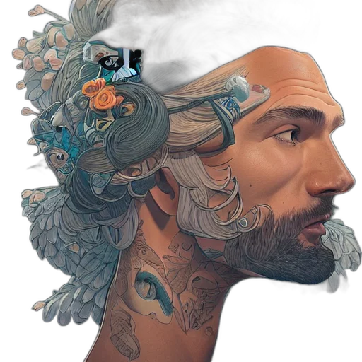 dragon, mask, face, creature transparent PNG cut-out